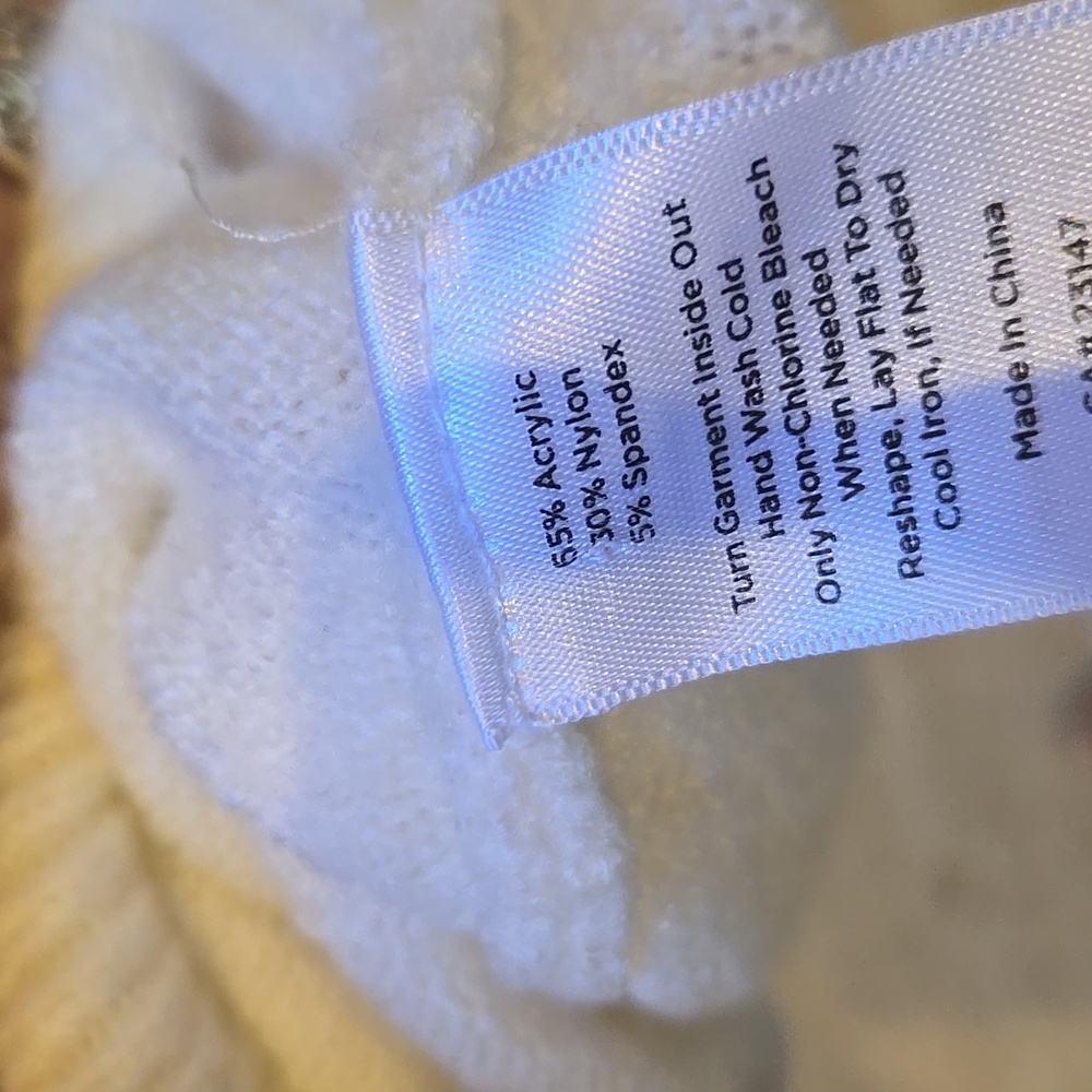 Talbot's Multi-Colored Design Print Sweater - image 6